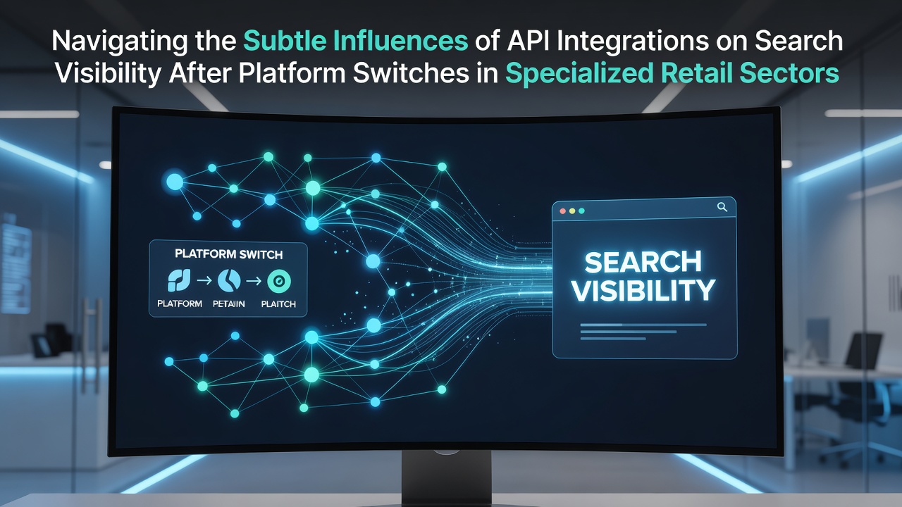 Navigating the Subtle Influences of API Integrations on Search Visibility After Platform Switches in Specialized Retail Sectors